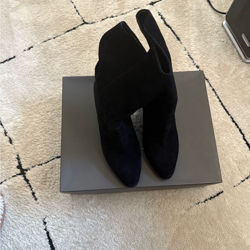 Vince Camuto Black Ankle Boots